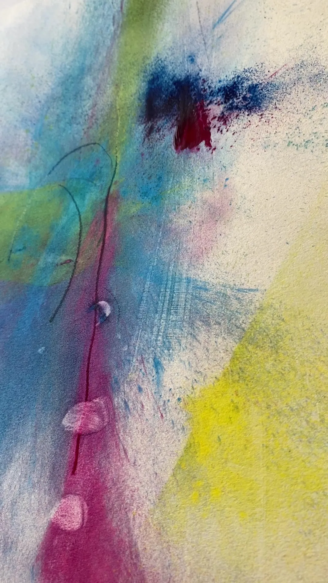 CDA001 in progress — toner blooming under heat